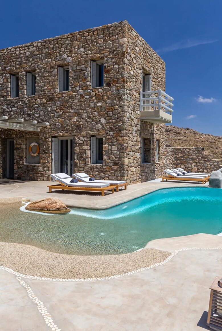 Rocky Retreat Villa - Agrari, Mykonos, Greece