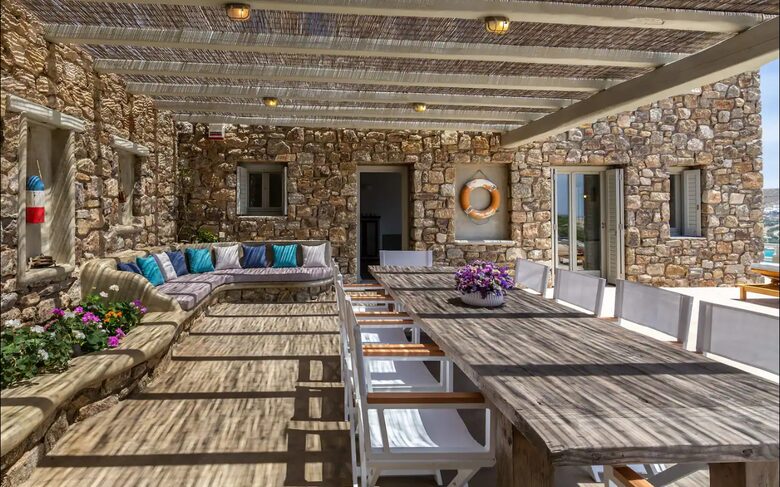 Rocky Retreat Villa - Agrari, Mykonos, Greece