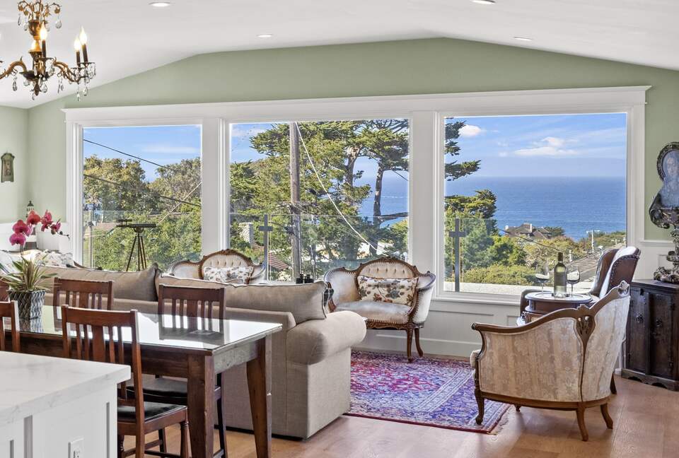 Great room with ocean view
