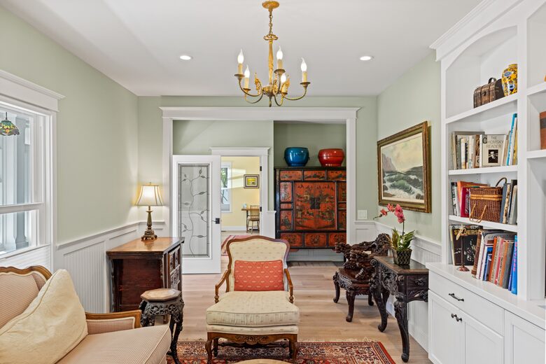 Library/TV room