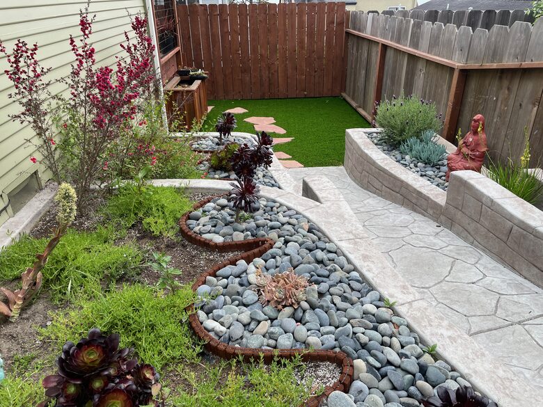 Private yard