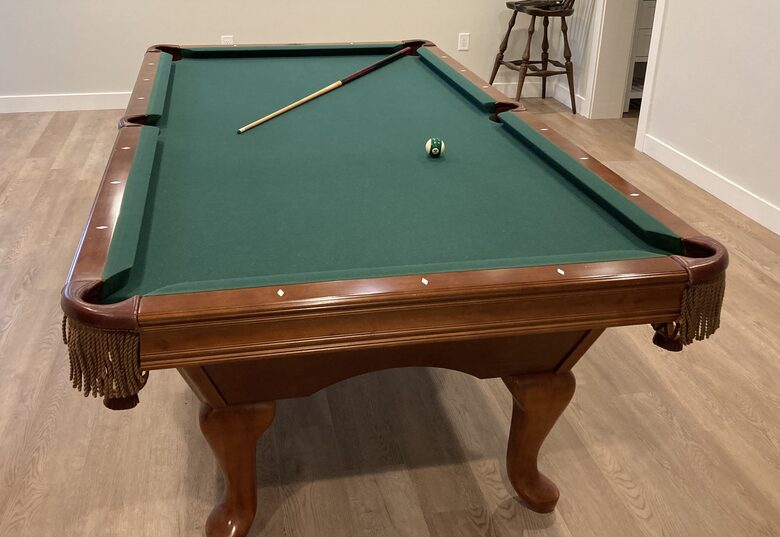 Pool/Ping Pong table in basement