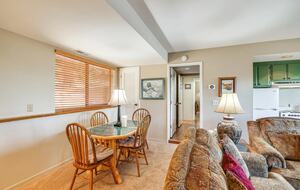 Lower dining area