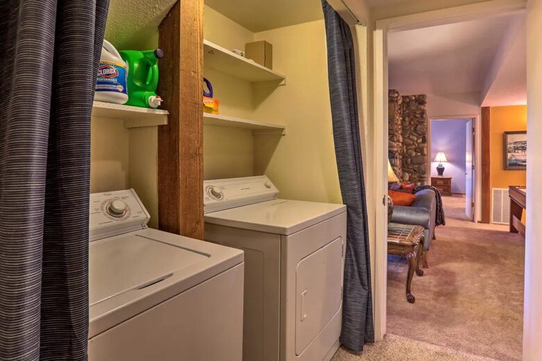 Laundry area