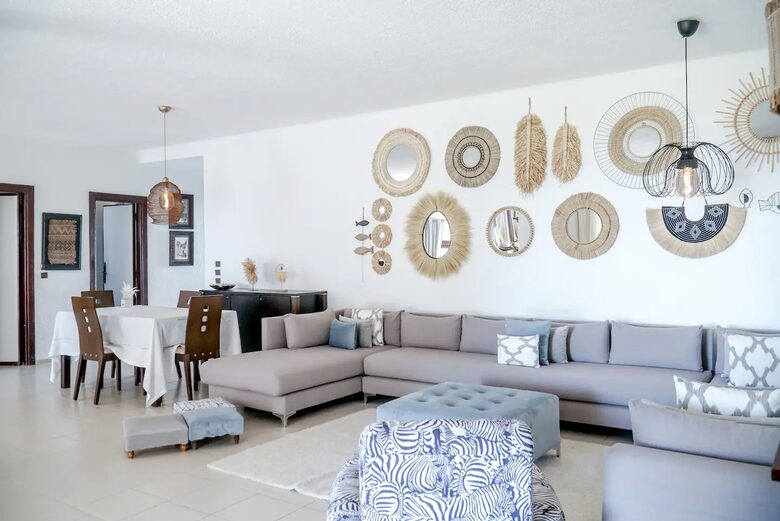 Beachfront Villa In Bahia Smir - Fnideq, Tamuda Bay, Morocco