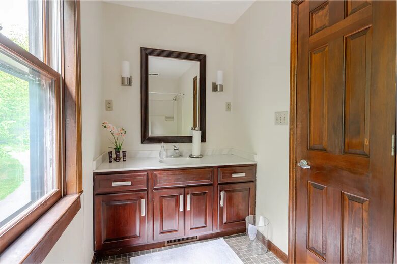Guest bath shared by Bedrooms #2 and #3