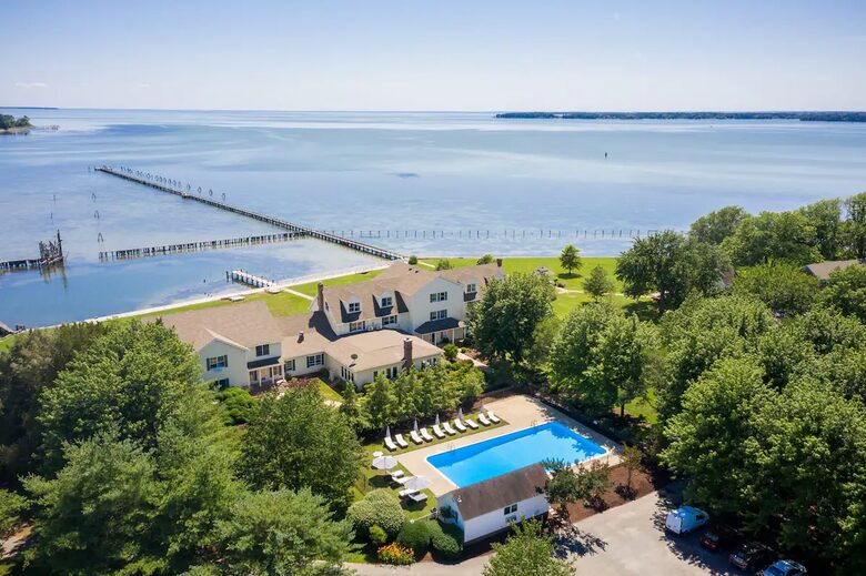 Cedar Cove Retreat | 25 Bedrooms Waterfront Estate with, Pool, Gym, and more - St. Michaels, Maryland