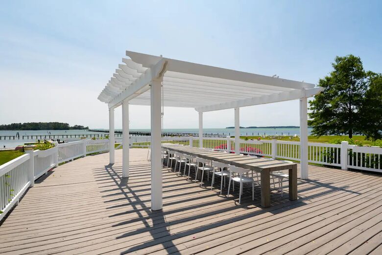 Cedar Cove Retreat | 13 Bedrooms Waterfront Estate with, Pool, Gym, and more - St. Michaels, Maryland