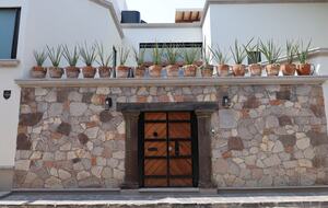 Exterior Front Door of Main House