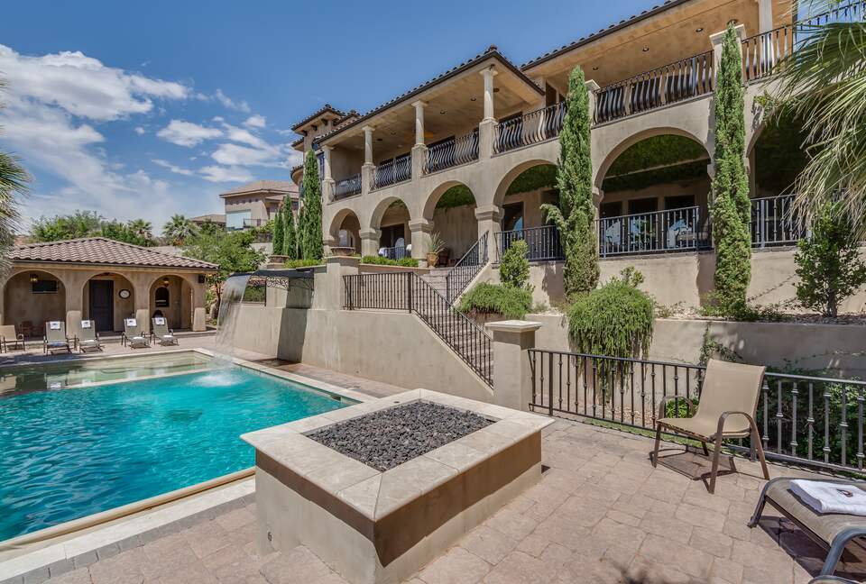 Pool Deck from East