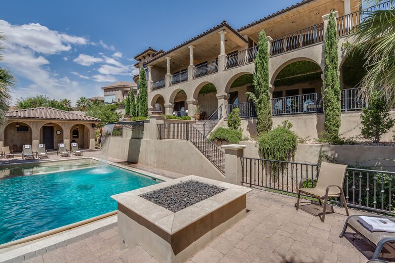 Pool Deck from East