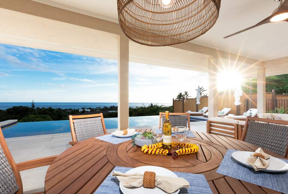 Hawaiian Luxury home with Infinity Heated Pool & Breathtaking Views in Paradise - Kailua Kona, Hawaii