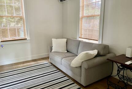 Den with sleeper sofa