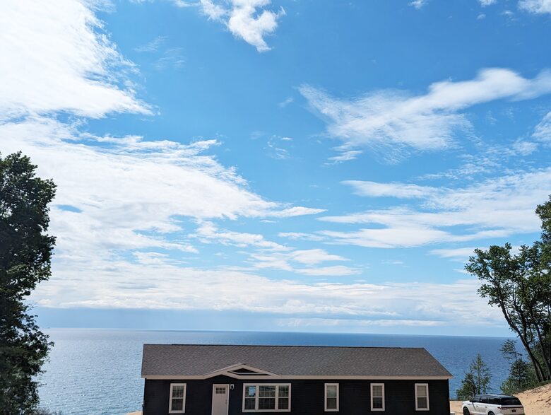 Lake Michigan Sunset Beach Home with 32 Acres to Explore - Bear Lake, Michigan