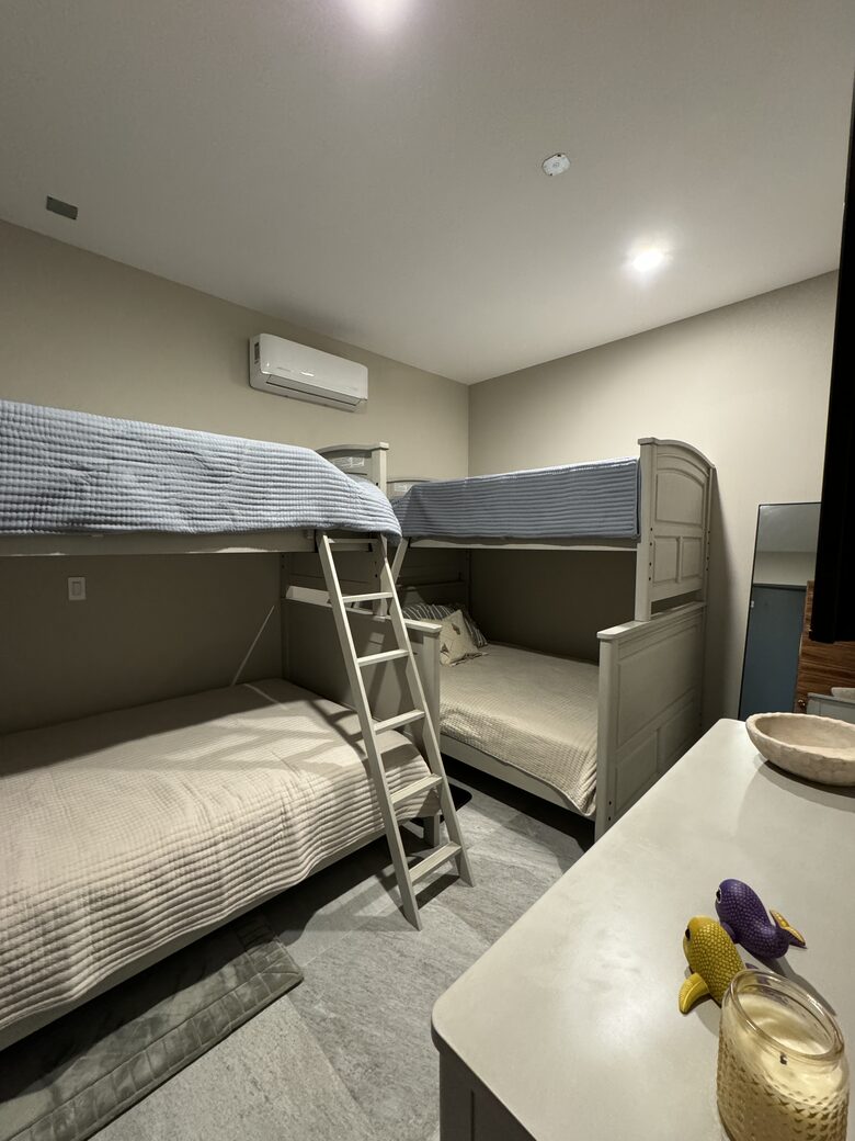 Secondary bedroom #2 bunk beds