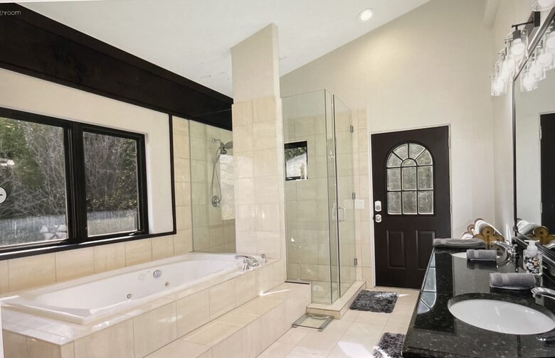 Master bathroom