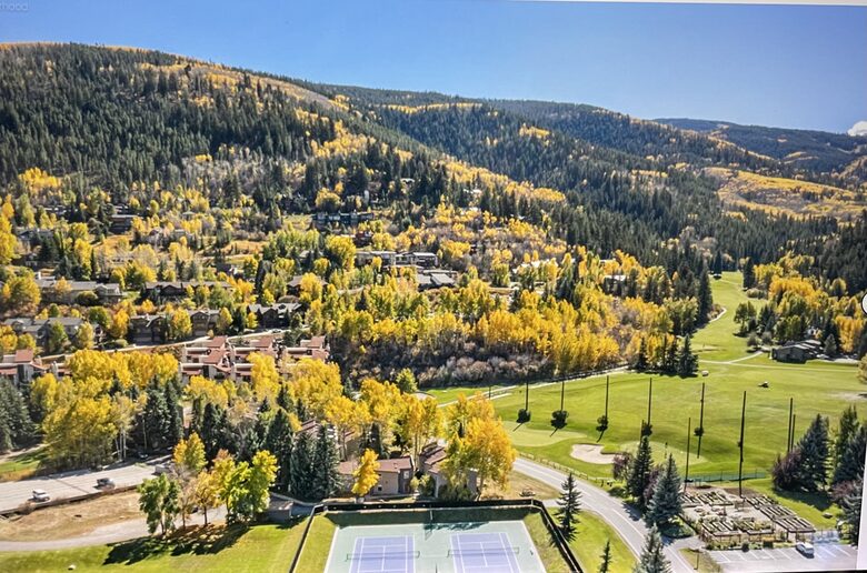 View from house overlooking golf course & tennis/Pickleball