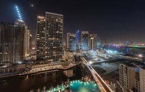 2-Bedroom Condo with Stunning Dubai Skyline Views - Dubai, United Arab Emirates