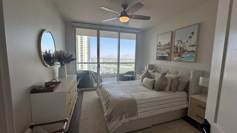 Guest Bedroom with Balcony