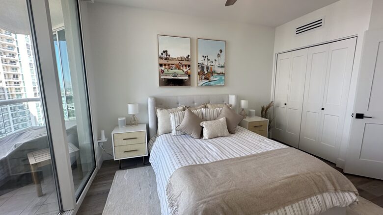 Guest Bedroom with Balcony