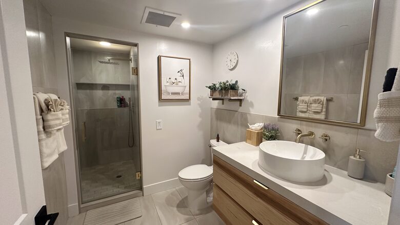 Hallway Bathroom
