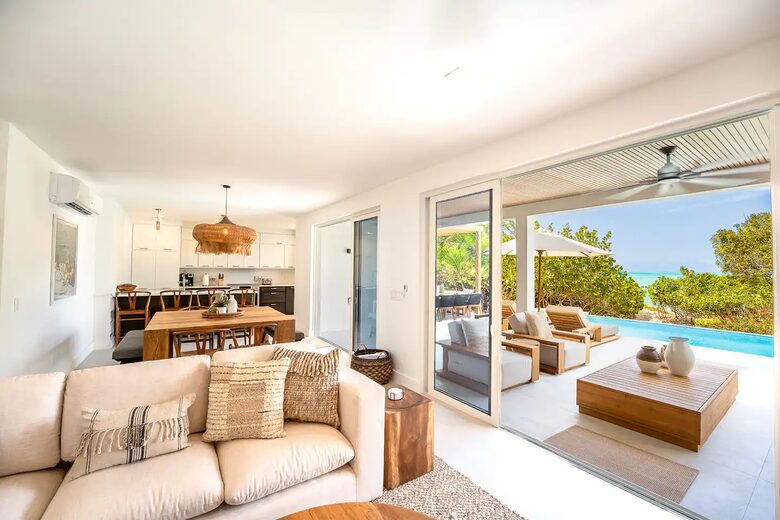 Equity Residences, Stunning Beachfront Villa w/ Infinity Pool & Rooftop - Providenciales, Turks and Caicos Islands