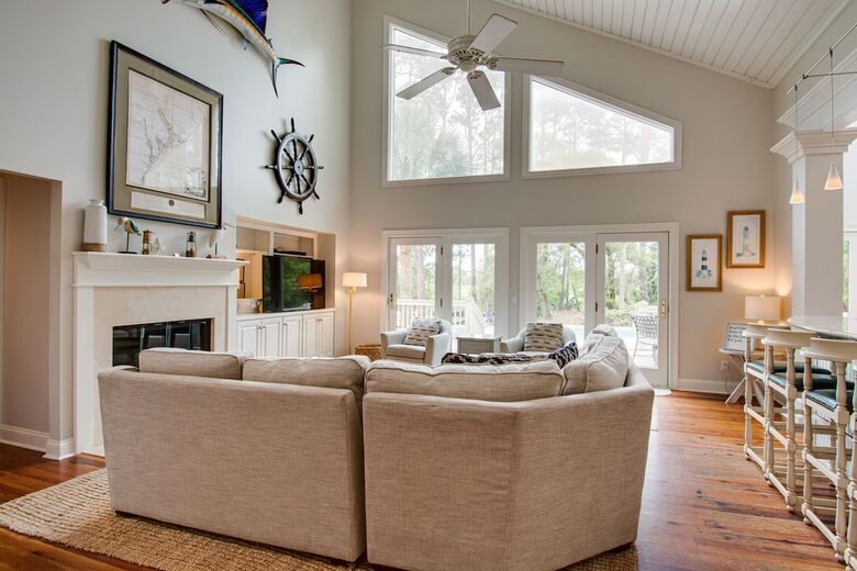 Two Minute Walk to Beach | 3 Primary Suites with Private Pool - Hilton Head Island, South Carolina