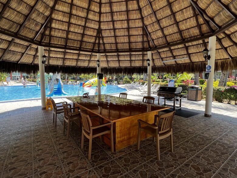 BBQ Palapa Next to the Kids Pools