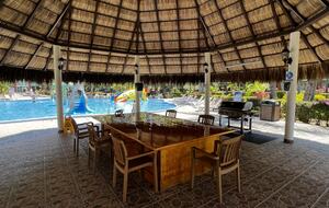BBQ Palapa Next to the Kids Pools