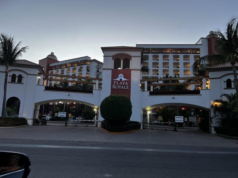 Main Entrance of Playa Royale