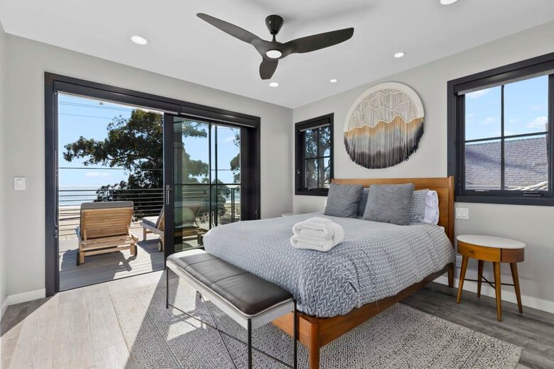Luxury Beachfront Santa Cruz Home - Santa Cruz, California