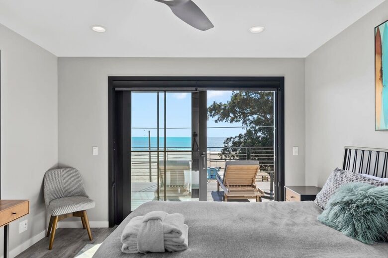 Luxury Beachfront Santa Cruz Home - Santa Cruz, California