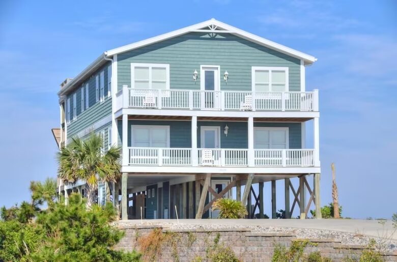 Oak Island Waterfront Vacation Home - Oak Island, North Carolina