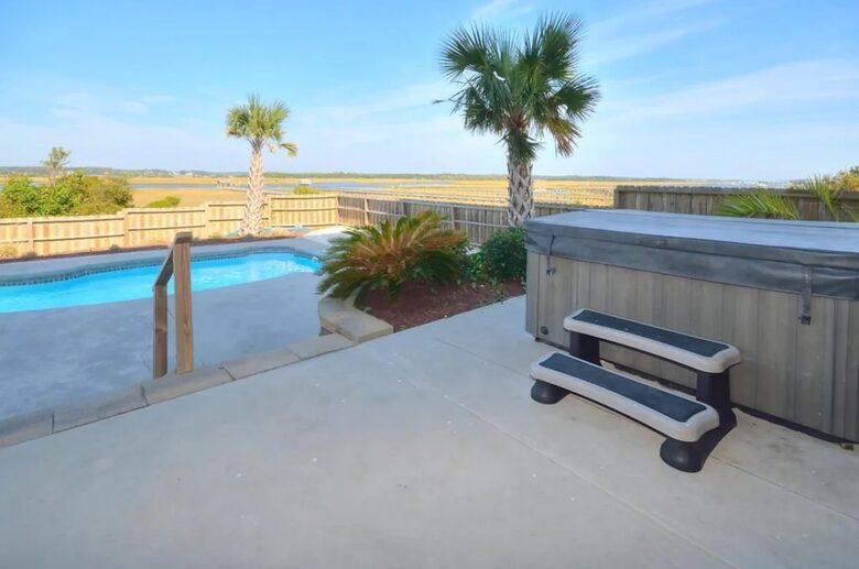 Oak Island Waterfront Vacation Home - Oak Island, North Carolina