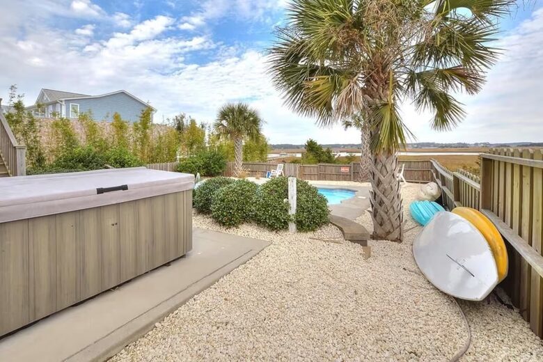 Oak Island Waterfront Vacation Home - Oak Island, North Carolina