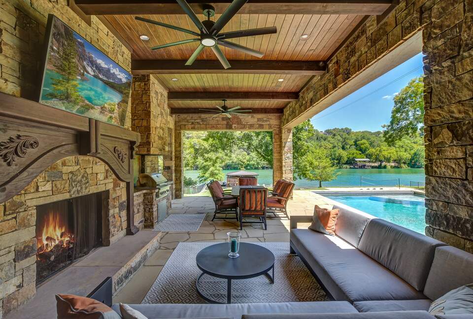 ABOVE - Lake Austin Estate - Austin, Texas