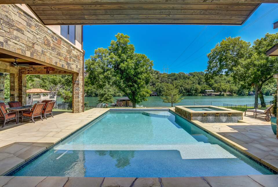 ABOVE - Lake Austin Estate - Austin, Texas