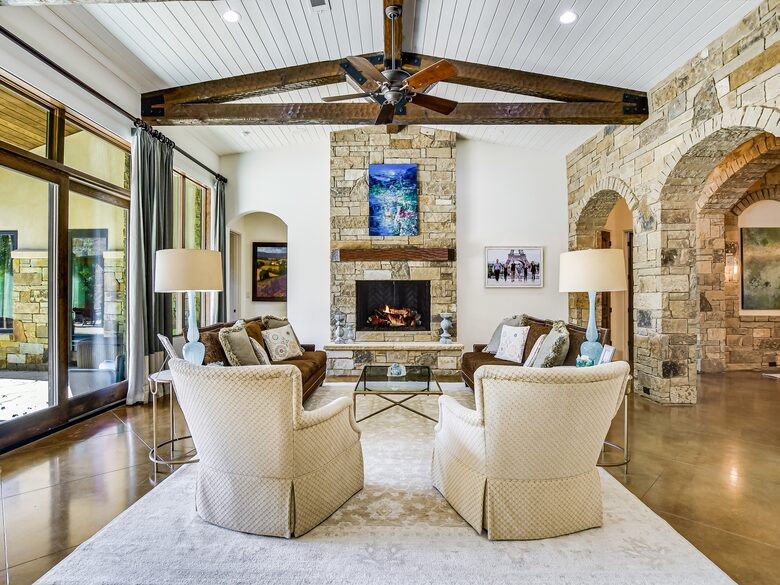ABOVE - Lake Austin Estate - Austin, Texas