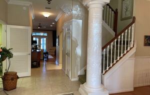 Interior entrance