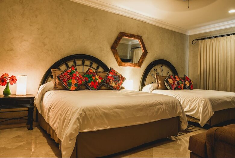 Bedroom 3 Two King Beds