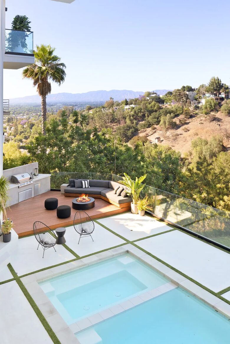 Custom Hillside Oasis with Stunning Views - Studio City, California