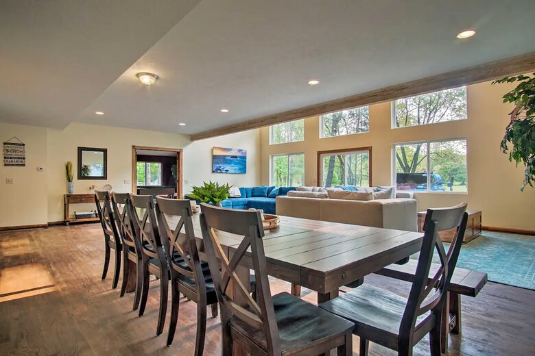 Spacious Retreat Steps from Lake Michigan - Whitehall, Michigan