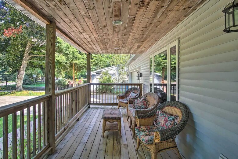 Spacious Retreat Steps from Lake Michigan - Whitehall, Michigan