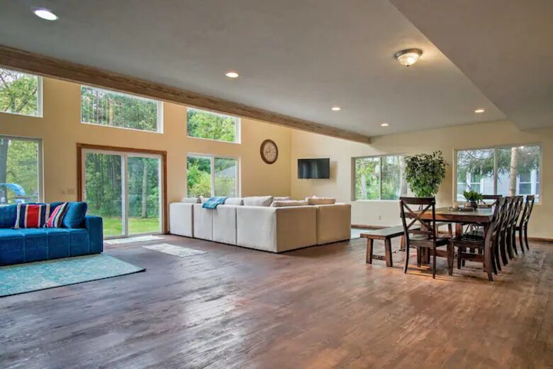 Spacious Retreat Steps from Lake Michigan - Whitehall, Michigan
