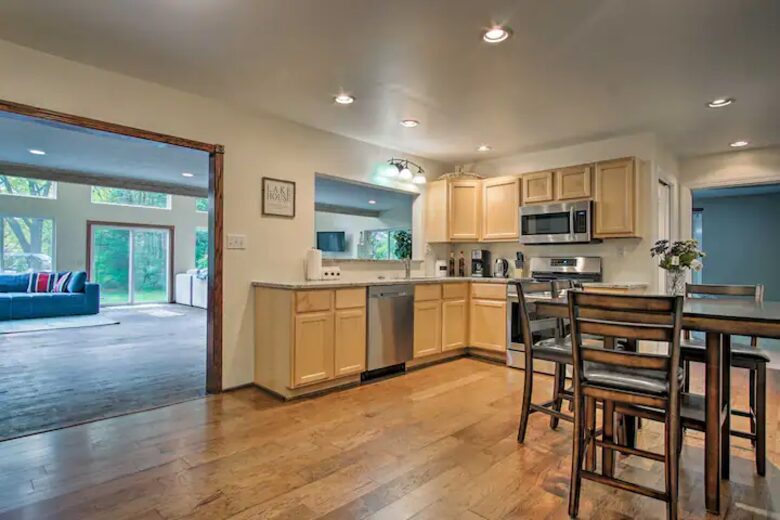Spacious Retreat Steps from Lake Michigan - Whitehall, Michigan