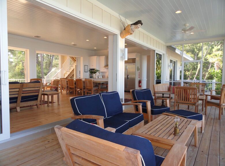 West Facing Lounge Porch