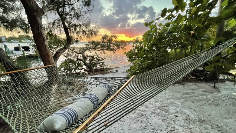 Hammock by the beach
