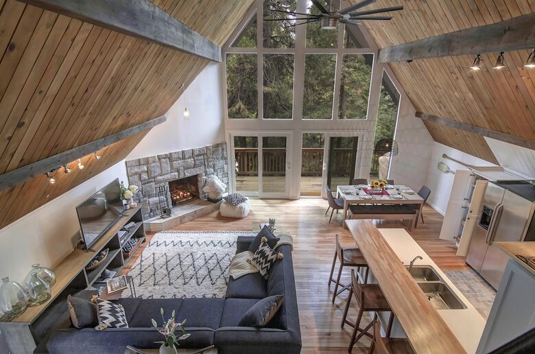 Fallen Timber - Lake Arrowhead, California