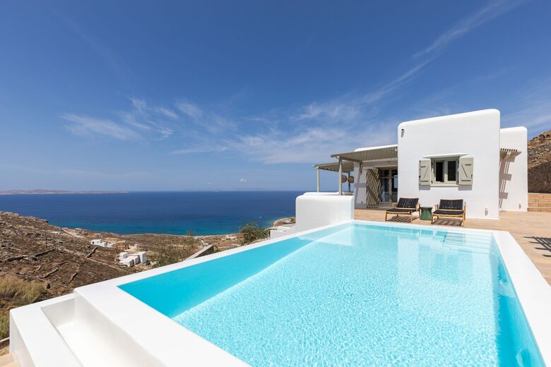 Equity Residences, Lower Mykonos Villa with Private Pool & Ocean Views - Mykonos, Greece