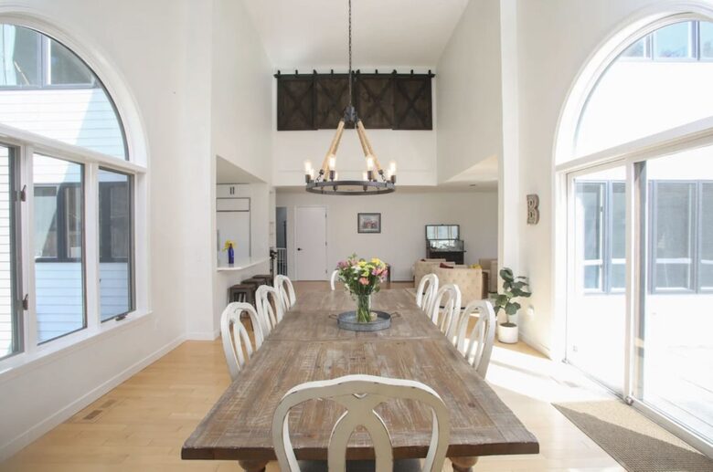 Open concept living space